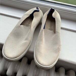 Women's Rothy's comfy Cream Slip-On Shoes